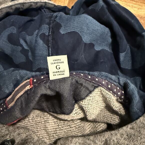 Robert Graham Sweatshirt Hoodie Cardigan Button Up Sweater Camo Men’s Large - Picture 4 of 8